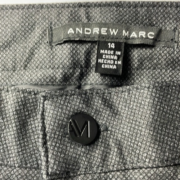 Women’s size 14 Andrew Marc charcoal gray pants - Picture 7 of 12